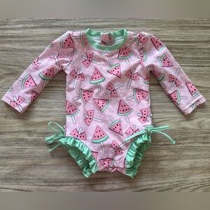 Caden lane watermelon one piece 6-12 mo.